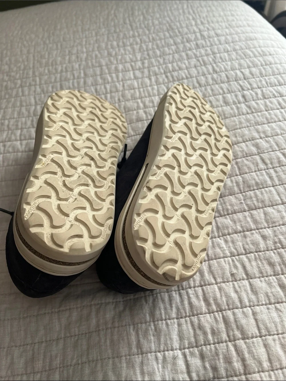 Birkenstock Midnight Blue Suede Low-Top Sneakers